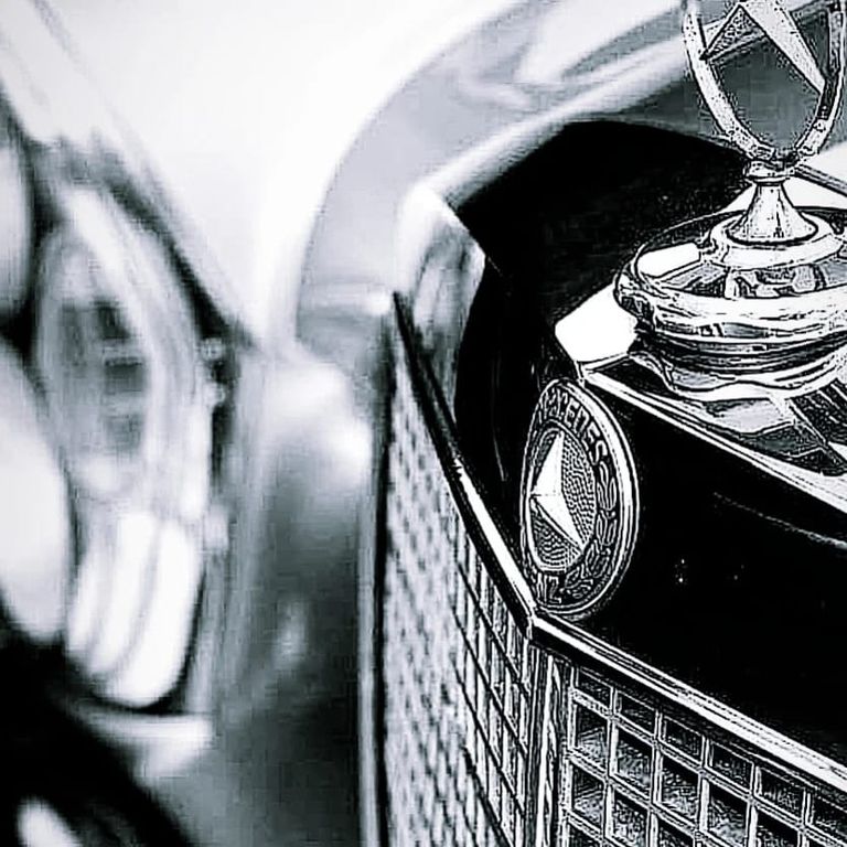 Motorhaube, Kühlergrill, Mercedes, Oldtimer, Classic Car